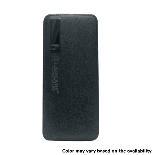 LAPCARE Smart Tank LPB-110 11000 mAh Fast Charge Power Bank with Premium Leather Grip (Black)