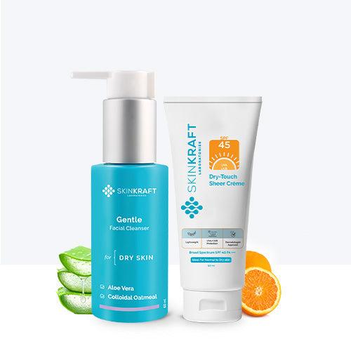 Hydrate & Protect Combo For Dry Skin