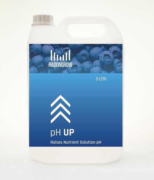 Radongrow Ph UP 5 LTR :This Product Raises Nutrient PH.