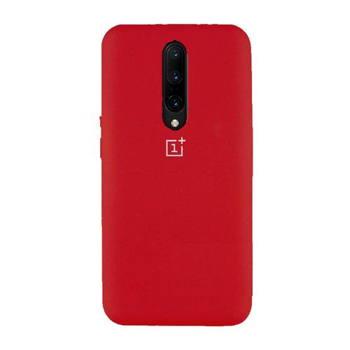 TDG Oneplus 8 OG Silicone Protective Back Case Red
